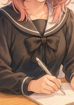 階段で出会った紅眼の君