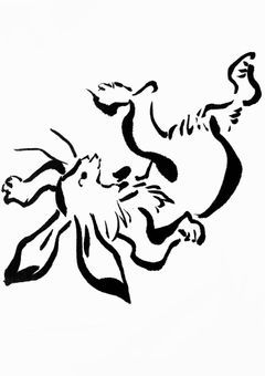 絵描く