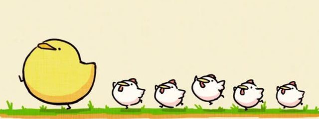 にわとりさんの壁紙画像