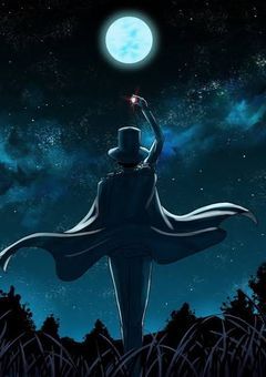 満月になると出会う2人.