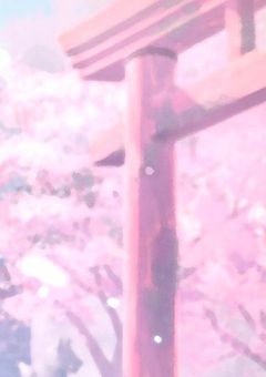 雨に咲く花