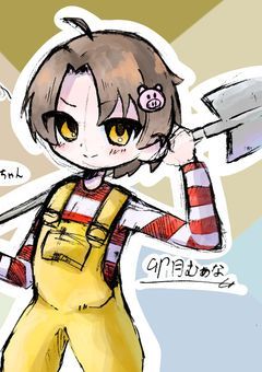 wrwrd（桃、黄、紫多め）イラスト