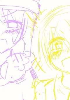 wr×2のBI絵!!🔞少(((