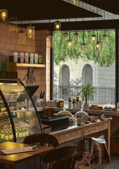 喫茶ghost townご来店