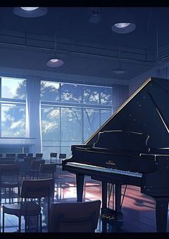 星明かり学園の音楽室の幽霊さん