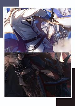 英雄二人の玩具、かつての敵騎士