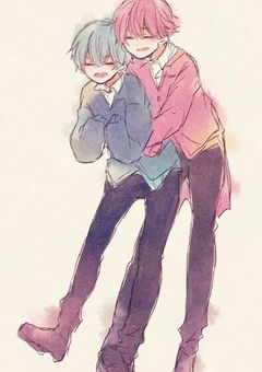 二人、月に照らされて。