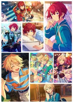 あんスタ エス 冴霧笑主 コレクション缶バッジ idol 2024 Aug