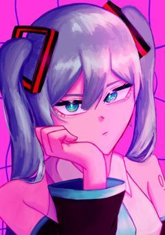 好きなイラストを描いているだけの部屋