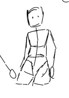 毎日クロッキー描くだけ