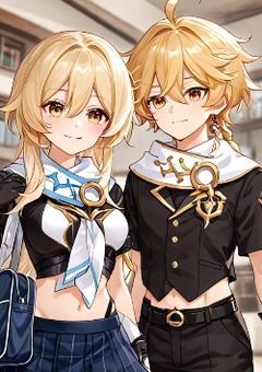 [学パロ 夢]原神学園へようこそ