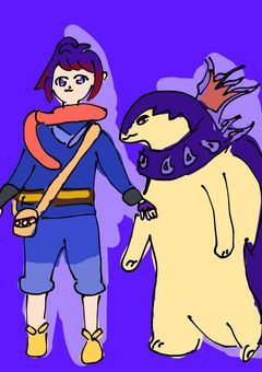 【創作部屋】ヒスイから来たほんわかくん