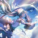 光源のセカイのミク