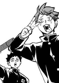 #青葉城西の”広報ちゃん”、キャプテンに懐かれた　.