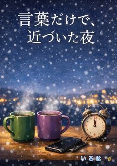 言葉だけで近づいた夜