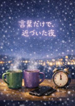 言葉だけで、近づいた夜
