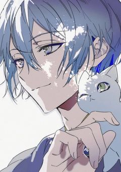 #　隣の席の白狼くん ．　《2j3j》