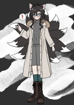 私は創造と破壊を司る黒狐の九尾でAU世界の最高神様