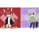 狐&もふもふ