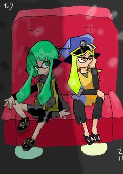 スプラの絵をのせます☆(๑•̀ㅂ•́)و✧