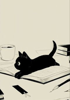 千切豹馬と黒猫のお話