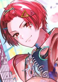 iris の紅一点は🐥❤️の彼女のようで