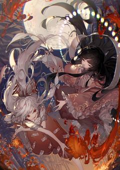 炎の姫と月の姫は学生になりすます