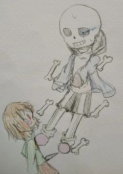 Undertale、AUイラスト部屋