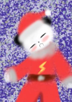 白黒サンタさんからの可愛い贈り物