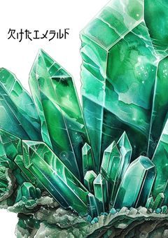 欠けたエメラルド