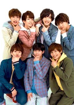 なにわ男子と紅一点