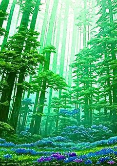 白い彼へミヤコワスレの花束を