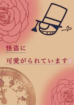 怪盗に可愛がられています