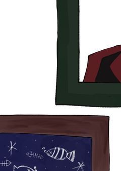 竎月さんのイラスト展覧会