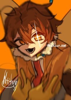 【イラスト部屋】絵を描く蜂の絵()