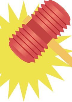 ピコピコハンマーが鳴る所