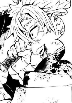 風 柱 の 継 子 は  " 稀血  " ら し い