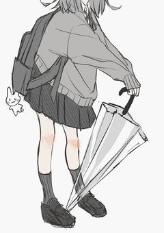　　　　赤い糸の先は