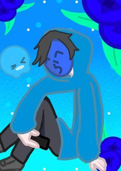 好きに絵を描くだけ