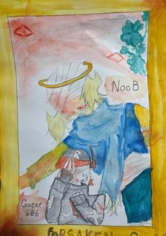 Forsakenとたまにblock talesのイラスト