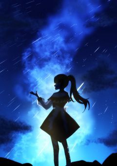 観衆に囲まれ輝く貴方は星見る少女