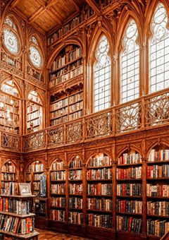 〖 一次創作 〗雀色時の書庫は眠らない。