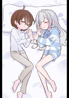 起きたら推しが一緒に寝てた件