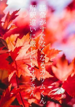 語彙がすぐ無くなるカリムくんと解釈違いに厳しいレオナさんの話