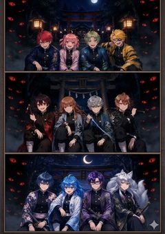 神柱たちの日常 ～恐ろしい夜の幕開け～