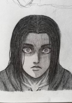 描いた絵　進撃