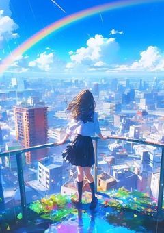 ＃ . なな色の虹をまた見る日まで