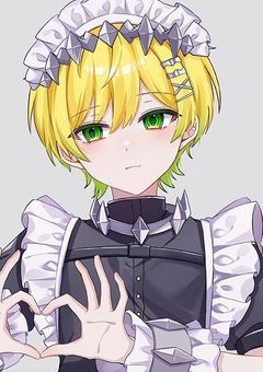 メイド喫茶で働いてたらメンバーが来て好かれました☆【📣💚🍅ver.】