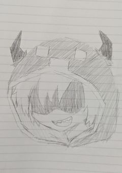 d！のイラスト