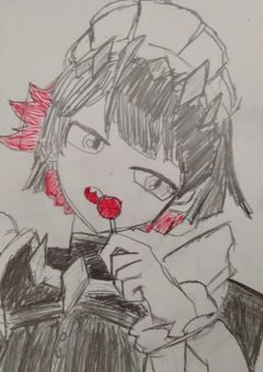 写し絵イラスト